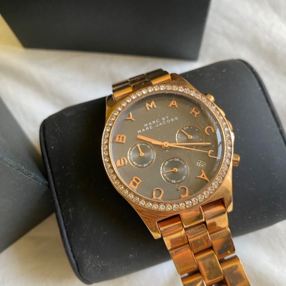Marc Jacobs Rose Gold Watch